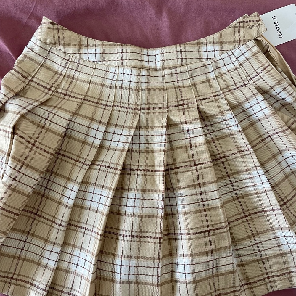 Forever21 Beige Skirt